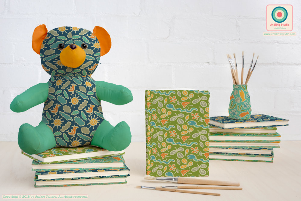 Childrens Print and Pattern Design from UnBlink Studio by Jackie Tahara