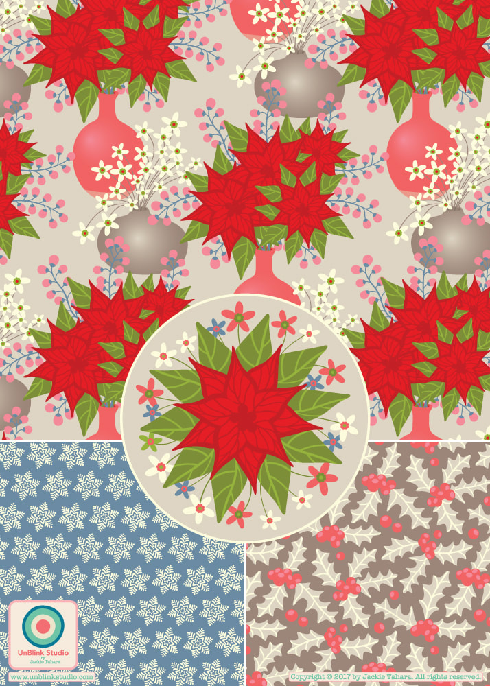 Christmas Designs from UnBlink Studio by Jackie Tahara
